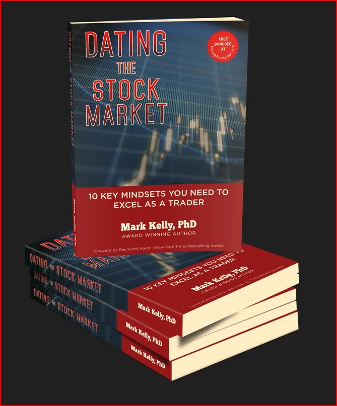 3D picture of the book Dating the Stock Market - 10 Key Mindsets You Need to Excel as a Trader